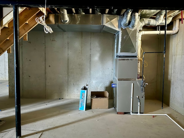 view of utility room