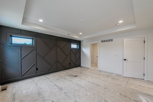 4107 Devon, Royal Oak, MI 48073 - basement with baseboards and recessed lighting