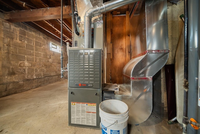 view of utility room