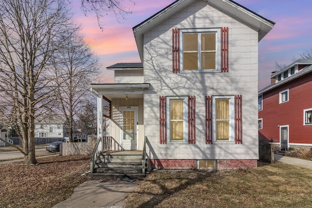 view of front of house