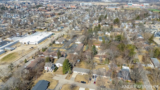 aerial view