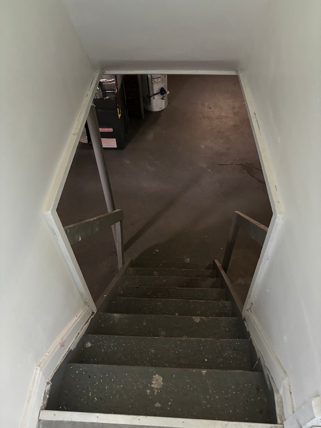 view of staircase