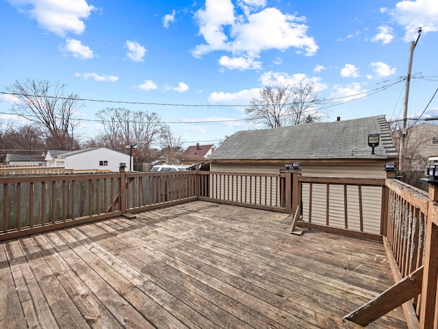 view of deck