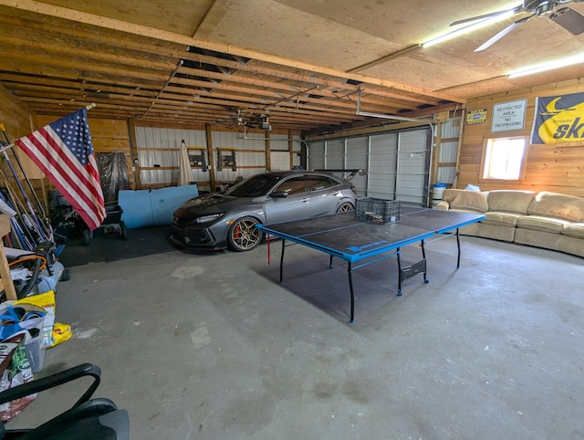 674 Booth Rd, Bronson, MI 49028 - garage with a garage door opener