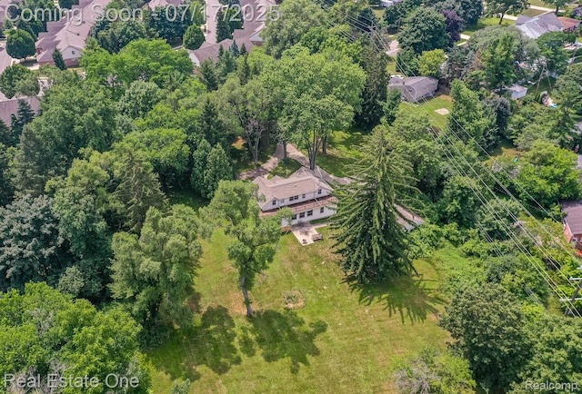 727 Romeo Rd, Rochester, MI 48307 - aerial view of property's location