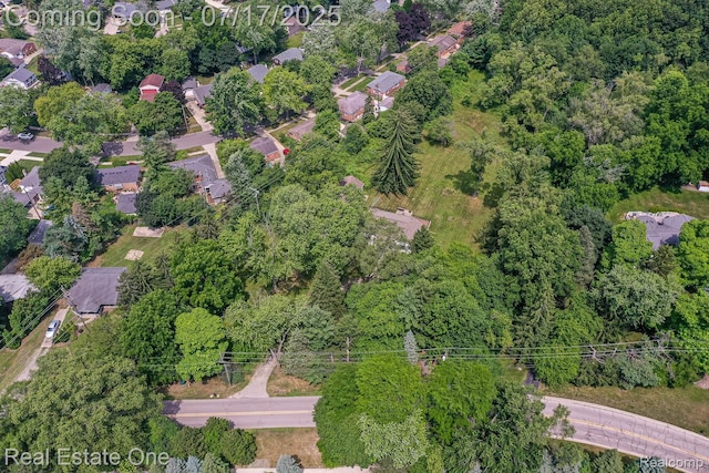 727 Romeo Rd, Rochester, MI 48307 - aerial view of property's location