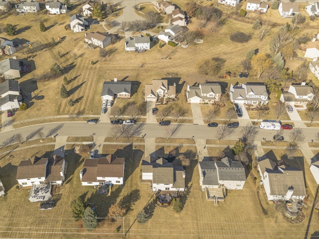 birds eye view of property featuring a residential view