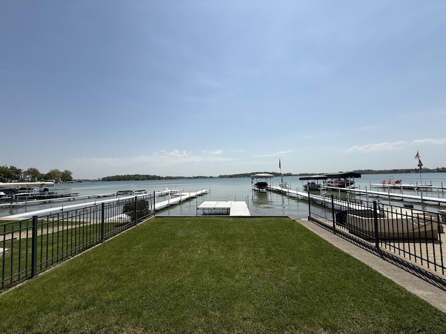 22175 Forest Hall Dr, Cassopolis, MI 49031 - dock with a water view