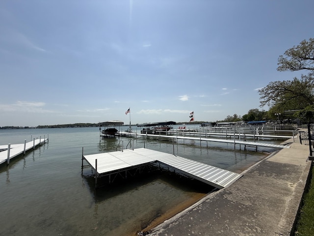 22175 Forest Hall Dr, Cassopolis, MI 49031 - dock featuring a water view