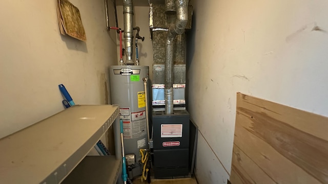 utilities with gas water heater