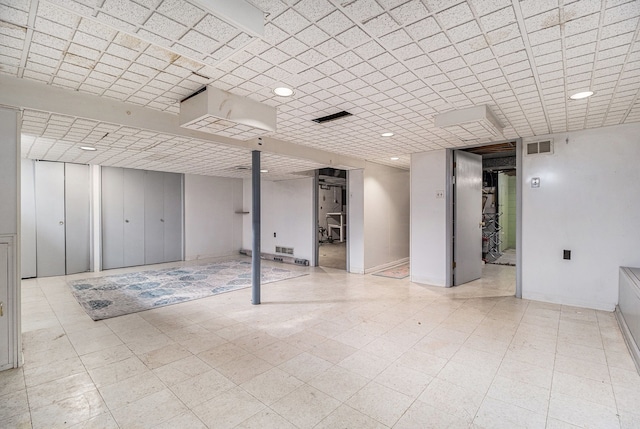 3018 Guilford Dr, Royal Oak, MI 48073 - finished basement featuring baseboards