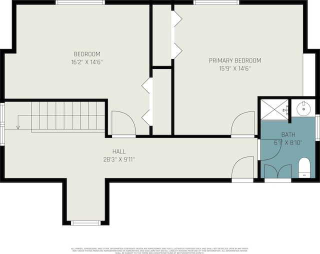 3018 Guilford Dr, Royal Oak, MI 48073 - floor plan / room layout