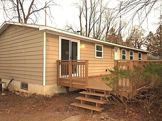 view of rear view of property