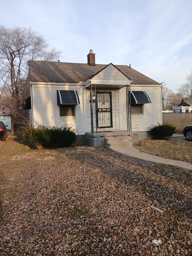 19328 Dresden St, Detroit, MI 48205 - view of front of property with a chimney