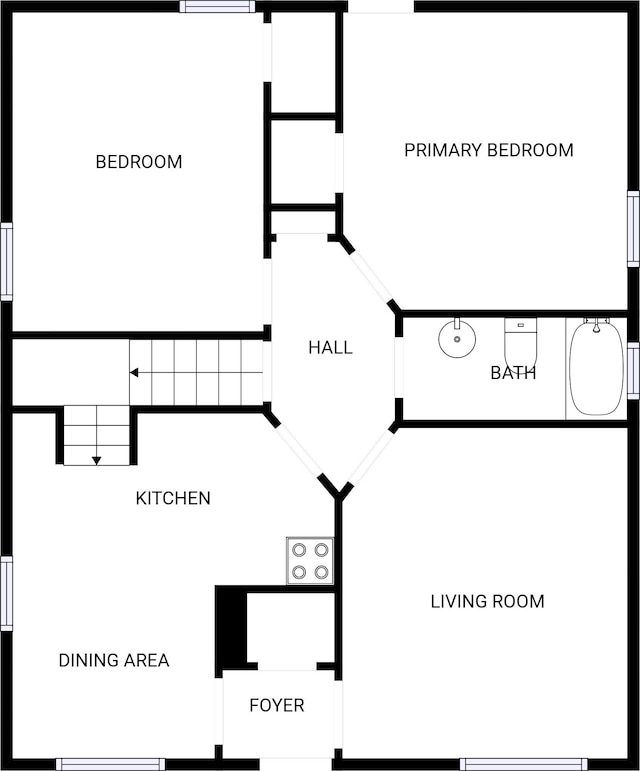 20895 Sunset Ave, Warren, MI 48091 - floor plan