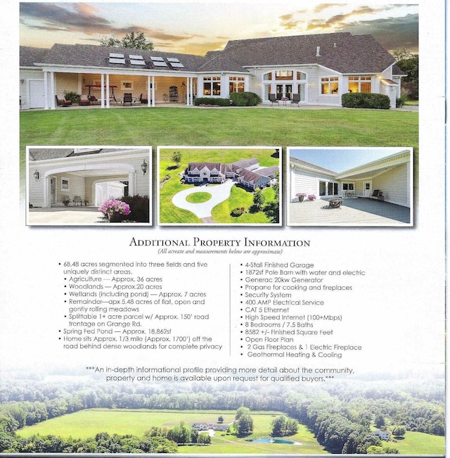 2122 Grange Rd, Buchanan, MI 49107 - view of marketing collateral with multiple images