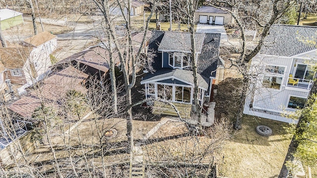 5557 Front St, Newaygo, MI 49337 - bird's eye view
