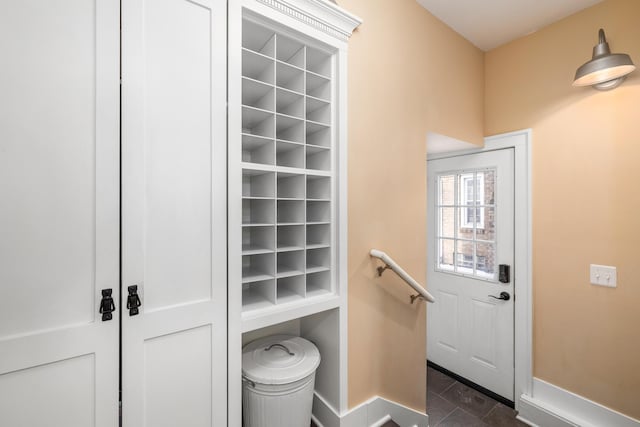 bathroom featuring baseboards