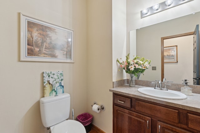 511 State St, Oxford, MI 48371 - half bath featuring toilet and vanity