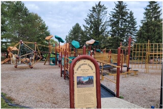 view of community playground