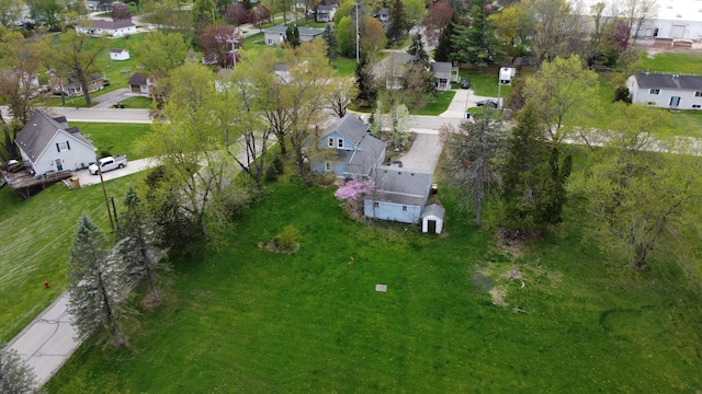 123 Hibbard St, Manchester, MI 48158 - aerial view with a residential view