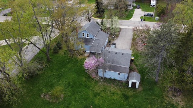 123 Hibbard St, Manchester, MI 48158 - bird's eye view