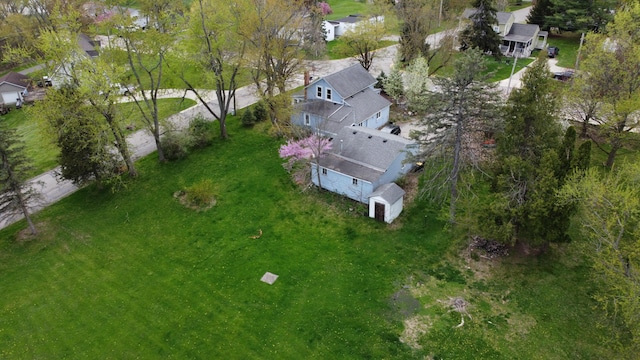 123 Hibbard St, Manchester, MI 48158 - drone / aerial view featuring a residential view