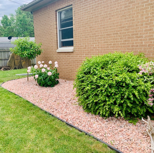 9545 Mcgregor Rd, Pinckney, MI 48169 - view of home's exterior with brick siding