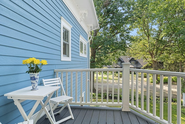 view of deck