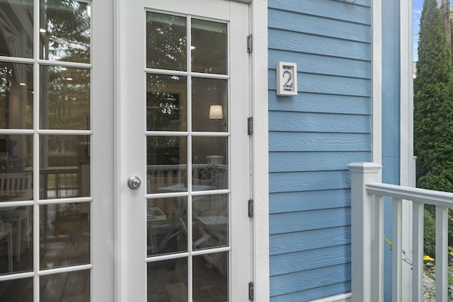 view of property entrance