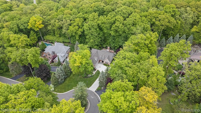 6654 College Park, Clarkston, MI 48346 - drone / aerial view