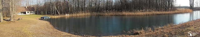 property view of water