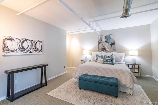 100 N Center St Unit 302, Royal Oak, MI 48067 - carpeted bedroom with baseboards