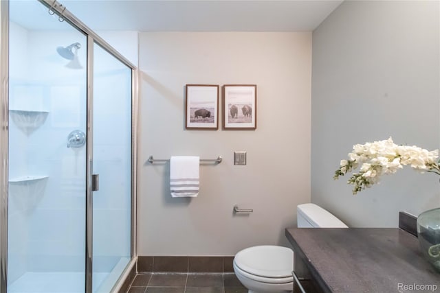 100 N Center St Unit 302, Royal Oak, MI 48067 - full bath with a shower stall, vanity, and tile patterned floors