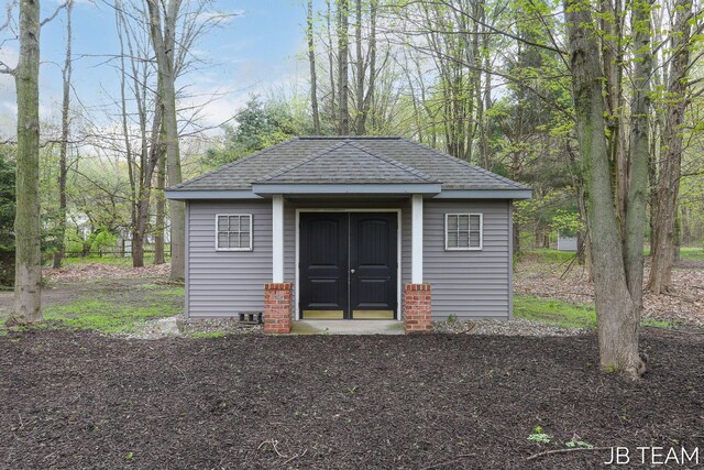 6579 Partridge Ln, Holland, MI 49423 - view of outbuilding featuring an outbuilding