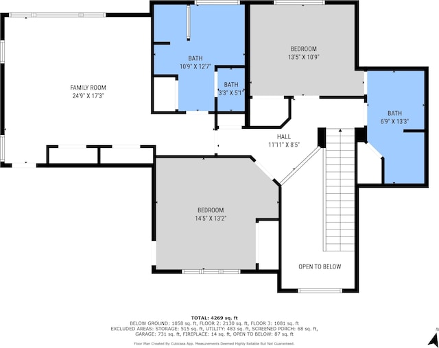 6579 Partridge Ln, Holland, MI 49423 - room layout