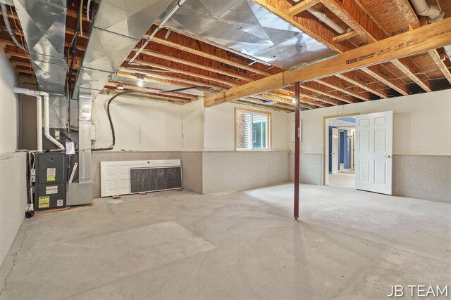 6579 Partridge Ln, Holland, MI 49423 - below grade area featuring heating unit