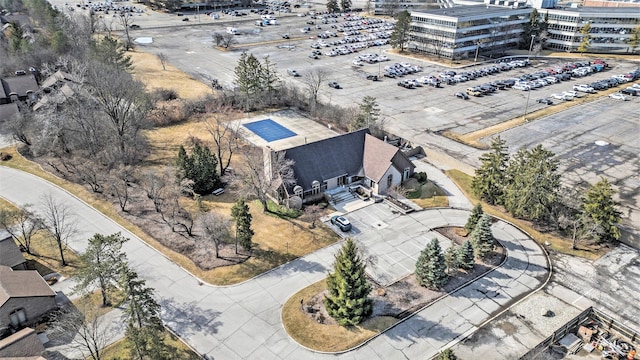 23930 Greenglen Ct, Franklin, MI 48025 - aerial view