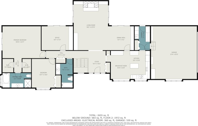 23930 Greenglen Ct, Franklin, MI 48025 - floor plan