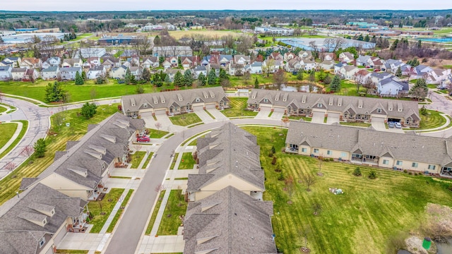 259 Victoria Dr, Dexter, MI 48130 - aerial view with a residential view