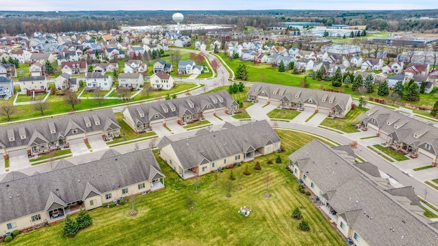 259 Victoria Dr, Dexter, MI 48130 - drone / aerial view with a residential view