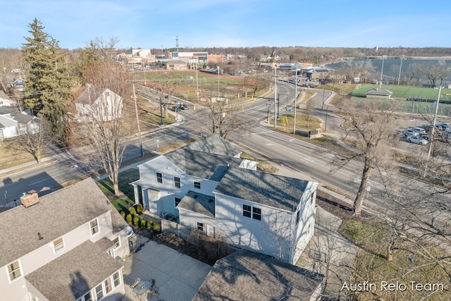 drone / aerial view