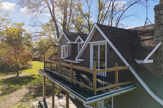 view of deck