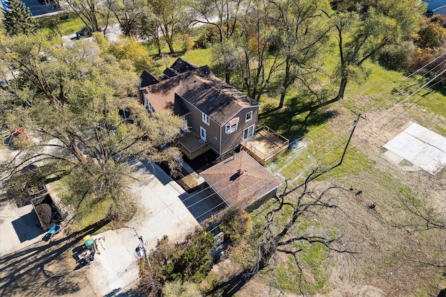 drone / aerial view