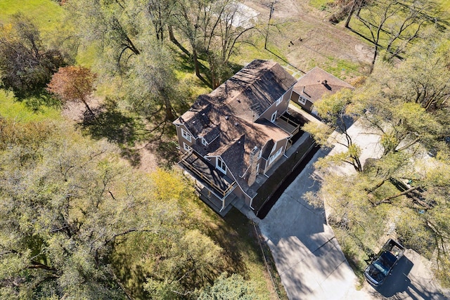 drone / aerial view