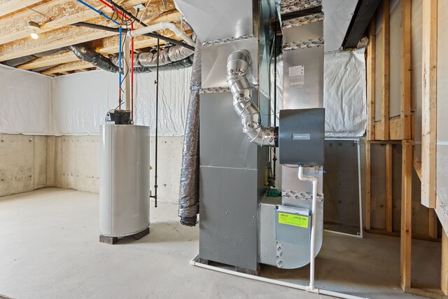 utilities with gas water heater