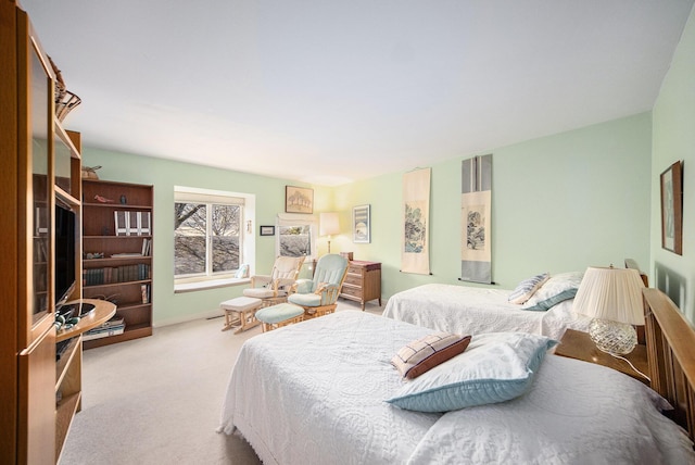 bedroom featuring carpet flooring