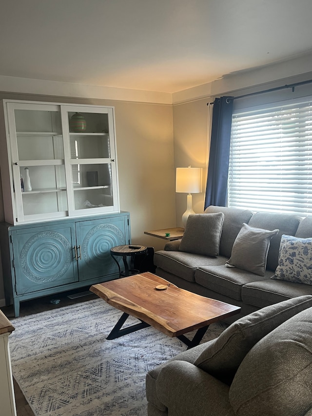 view of living area