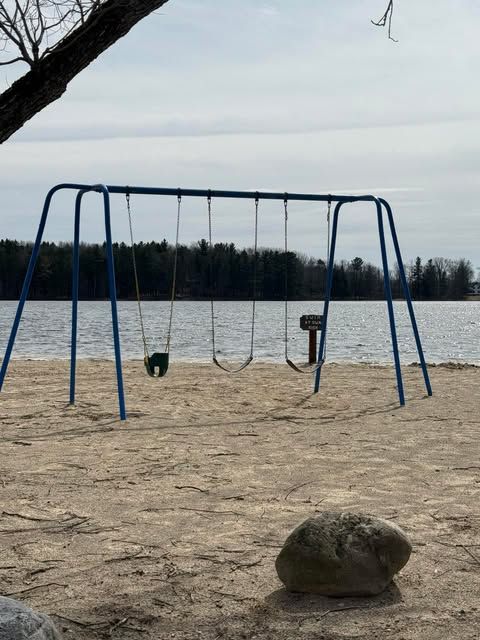 5892 Woodland Dr, Lake, MI 48632 - exterior space with a water view