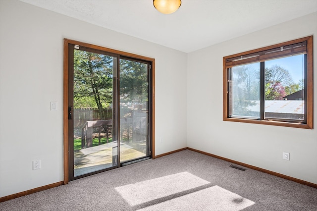 131 E Jolly Rd Unit E6, Lansing, MI 48910 - unfurnished room featuring healthy amount of natural light, carpet, and baseboards